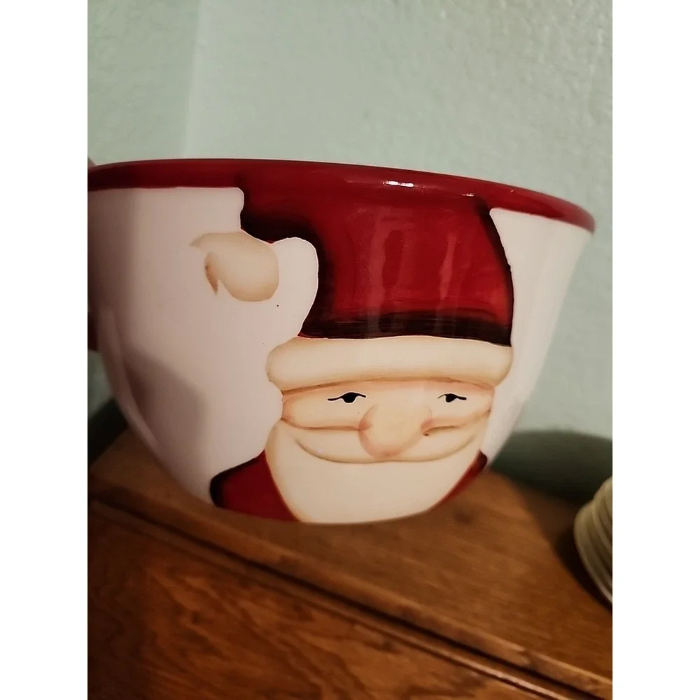 Oneida Jolly Santa Christmas 9.75